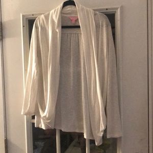Lilly Pulitzer white Leslie sweater